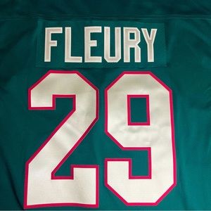 NHL Fanatics Men’s Size XL Hockey Jersey Minnesota Wild Fleury Green Like New
